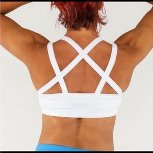 Kiava sports bra white